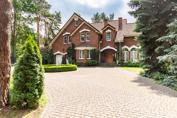 Residential Paver Driveway in Olney, MD